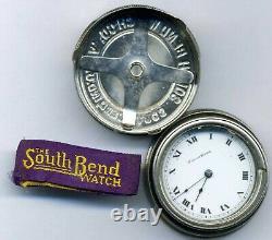 0 size South Bend pocket watch Movement new-old-stock in original tin