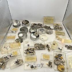 0s Waltham Vintage pocket watch-movement lot for parts or repair watch project