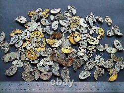 1000s of Pocket Watch Mechanisms Movements Dials Gears Cases for Parts or Repair