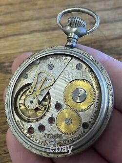11 PC ESTATE Lot 18s & Down Antique Pocket Watches & Movements FOR PARTS ONLY
