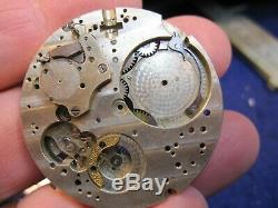 16s Waltham RARE 5 minute repeater pocket watch movement for parts