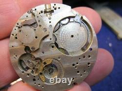 16s Waltham RARE 5 minute repeater pocket watch movement for parts