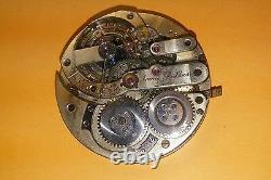 1800, s High grade JAMES DUBOIS LOCLES pocket watch movement 19 1/4 size