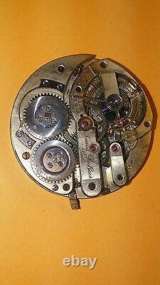 1800, s High grade JAMES DUBOIS LOCLES pocket watch movement 19 1/4 size