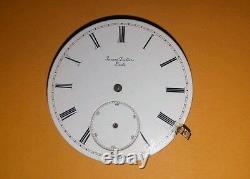 1800, s High grade JAMES DUBOIS LOCLES pocket watch movement 19 1/4 size