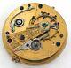 1800s Thomas Yates, Liverpool Fusee Pocket Watch Movement