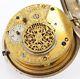 1813 Superb Movement, Huge Pair Case Verge Fusee English S/silver Pocket Watch