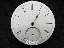 1879 Antique ELGIN Railroad POCKET Watch GRADE 49 Model 1 16S 15J GOOD Staff