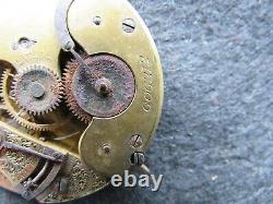 1879 Antique ELGIN Railroad POCKET Watch GRADE 49 Model 1 16S 15J GOOD Staff