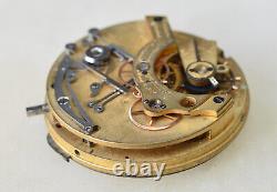 1882 RARE 14s American Waltham 13J HC CHRONOGRAPH MOVEMENT Pocket watch mod 1874