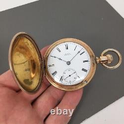 1882 Waltham 18s Appleton Tracy 1877 Hunter Case 15j Pocket Watch, Gilt Movement