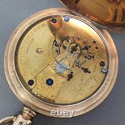 1882 Waltham 18s Appleton Tracy 1877 Hunter Case 15j Pocket Watch, Gilt Movement