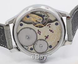 1885 A. LANGE & SOHNE GLASHUTTE high grade pocket watch movement diamond stone
