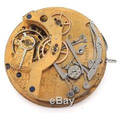 1885 Waltham 14s 13j Chronograph Movement, Hands & Dial