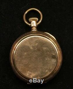 1890 Waltham Antique Pocket Watch Gold case, movement Ser#4356592 needs repair