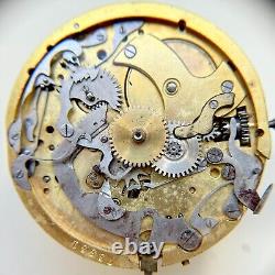 1890's Le Phare High Grade Quarter Repeater Pocket Watch Movement Lot 1069