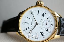 1891 Patek Philippe Pocket Watch Movement Custom Wrist Gold