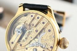 1891 Patek Philippe Pocket Watch Movement Custom Wrist Gold