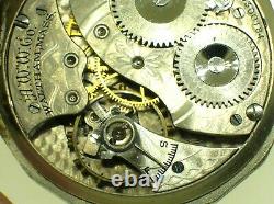 1894 Waltham Pocket Watch S12 7j Grade 210 Very Clean Movement Best Offer