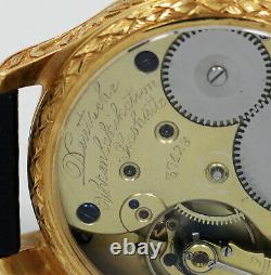 1896 A. LANGE & SOHNE GLASHUTTE high grade pocket watch movement+ new case