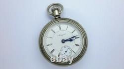 1898 Elgin 18s BW Raymond Railroad Grade Pocket Watch. 17j. Swing out movement