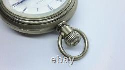 1898 Elgin 18s BW Raymond Railroad Grade Pocket Watch. 17j. Swing out movement