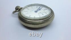 1898 Elgin 18s BW Raymond Railroad Grade Pocket Watch. 17j. Swing out movement