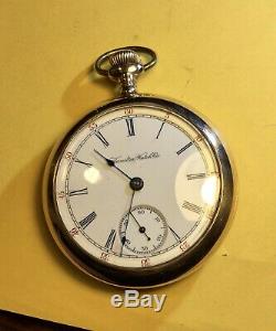 1898 Hamilton #934 18 Size, Pocket-Watch Minty Movement And Dial