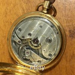 18k Tiffany & Co. New York Gold Pocket Watch Patek Movement No 89346