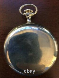 1900 Waltham Backwards Movement, Polish Time Pocket Watch