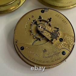 1901-1903 Pocket Watch Movement 6501237 WALTHAM APPLETON TRACY & CO Rare