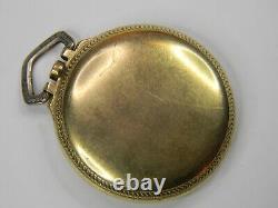 1902 Hamilton 970 21j Gold Settings 16s 10k Gf Pocket Watch Orig Case Repair