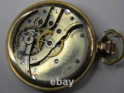 1903 Hampden Gen Stark 16s 17j Gold Filled Mens Pocket Watch Fine Case -repair