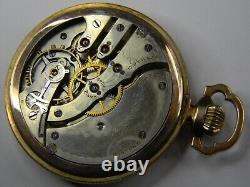 1903 Hampden Gen Stark 16s 17j Gold Filled Mens Pocket Watch Fine Case -repair