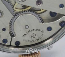 1903 Vacheron Constantin 21 jewels high grade pocket watch movement