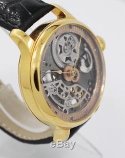 1905 Vacheron Constantin 19 jewels high grade pocket watch movement Skeleton