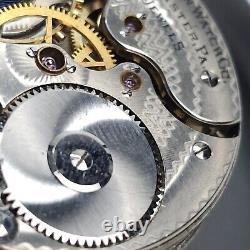 1906 Hamilton Grade 974 16s 17J Model 1 Pocket Watch Movement