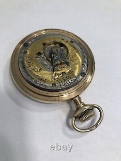 1908 Waltham 1883 Movement Open Face P. S. Bartlett Gold Filled Pocket Watch