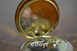 1908s IWC 14K solid gold LADIES pocket watch, cal. 64 movement lovely