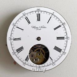 1910 Ulysse Nardin Repeater Chronograph Pocket Watch Movement Lot 1034
