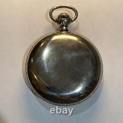 1911 Waltham Vanguard 23 Jewel 18s Railroad Pocket Watch Mint Dial Runs Great