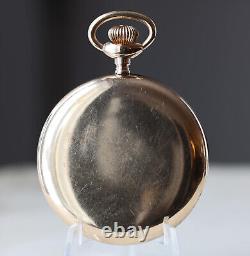 1913 E Howard & Co Boston 16s OF POCKET WATCH Railroad M. 1905 Series 0 23J RUNS