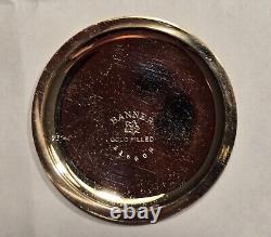 1913 E Howard & Co Boston 16s OF POCKET WATCH Railroad M. 1905 Series 0 23J RUNS