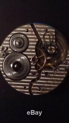 1919 Hamilton 16s 21j Double Sunk Pocket Watch Movement 992/2 Will Run Needs Rep