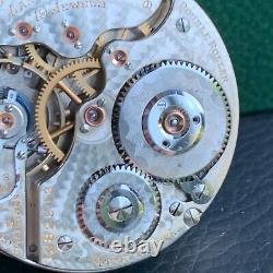 1919 Hamilton Grade 996 16S 19 Jewels Pocket Watch Movement RUNS
