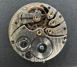 1920 South Bend 227 Model 2 Cal Railroad Grade Pocket Watch Movement 21J 16s