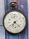 1920s Antique Pocket Chronograph Watch Movement Repair Valjoux 5 Kvm