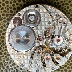 1922 South Bend Grade 227 16S 21 Jewels Railroad Pocket Watch Movement Repair