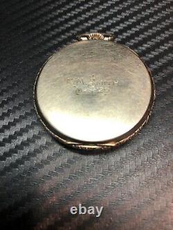 1929 Longines 14k Gold Filled Pocket Watch Swiss Made 17 Jewel Movement Working