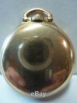 1937 Hamilton TRAFFIC SPECIAL 974 Special Movement Pocket Watch / Original Box